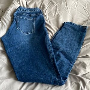 Athleta Sculptek jeans in midnight blue size 8